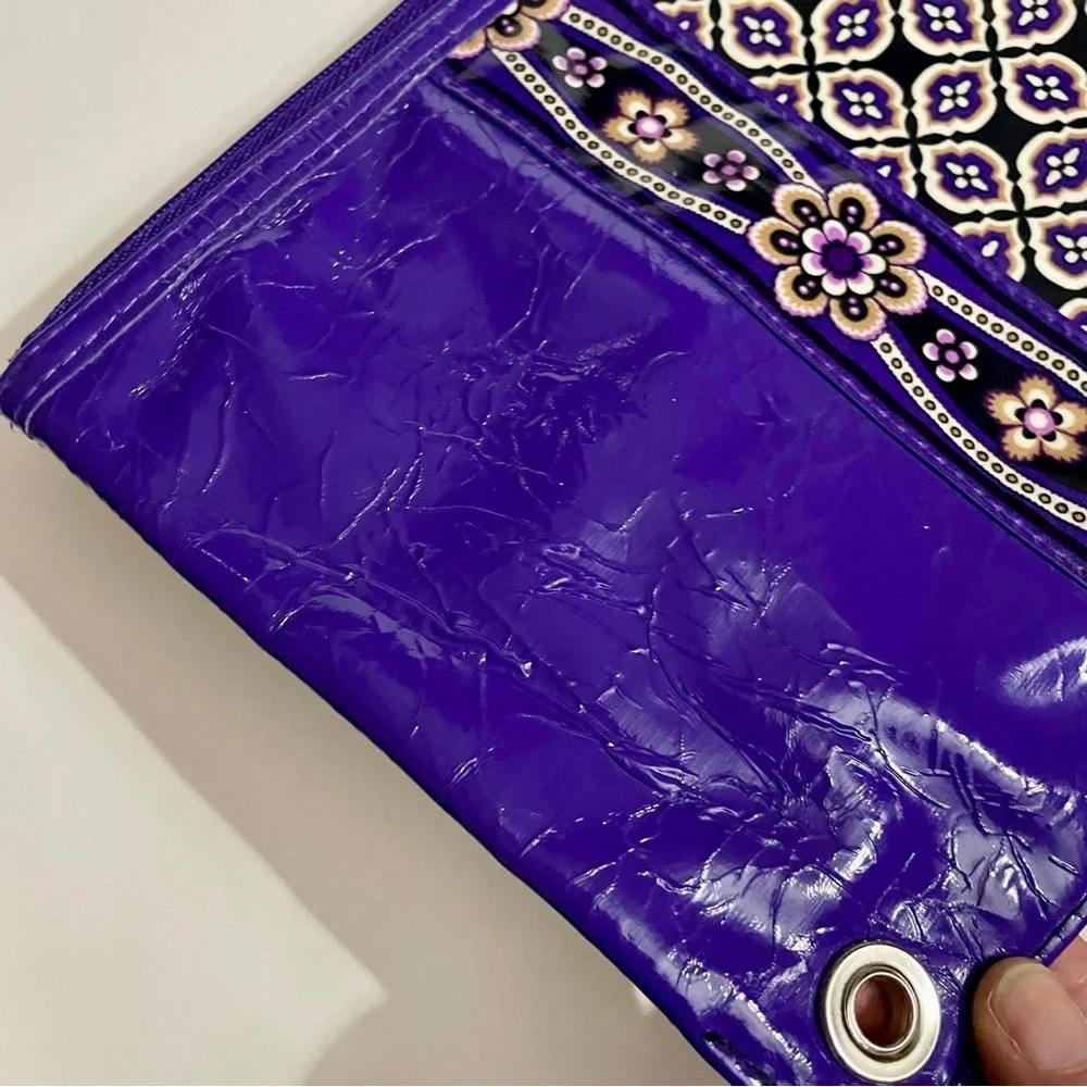 NWT - Vera Bradley Simply Violet Pencil Pouch